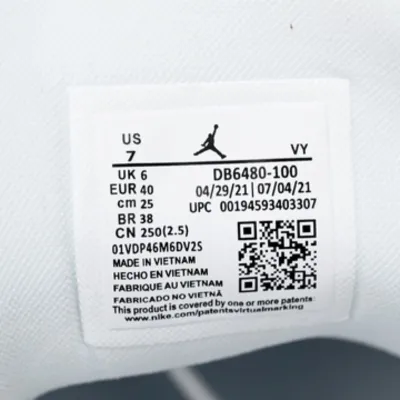 Air Jordan 1 Low 'Quilted White' (Women's)