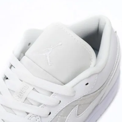 Air Jordan 1 Low 'Quilted White' (Women's)