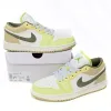 Air Jordan 1 Low 'Sail White Oil Green' (Women's)