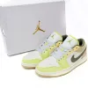 Air Jordan 1 Low 'Sail White Oil Green' (Women's)