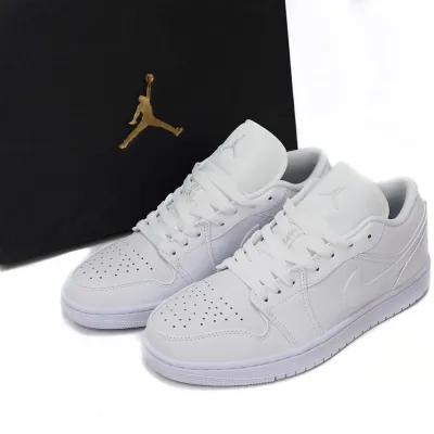 Air Jordan 1 Low 'Triple White' (2019)