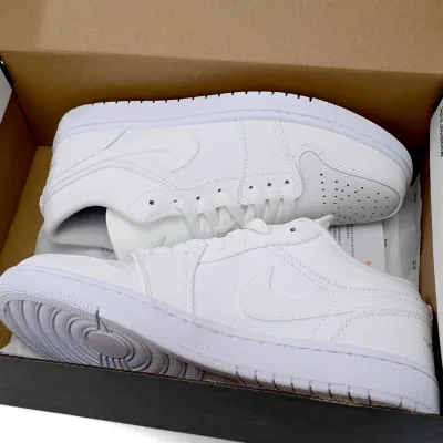 Air Jordan 1 Low 'Triple White' (2019)