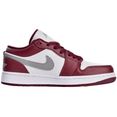 Air Jordan 1 Low 'White Bordeaux'
