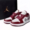 Air Jordan 1 Low 'White Bordeaux'