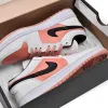 Air Jordan 1 Low 'White Light Madder Root' (GS)