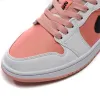 Air Jordan 1 Low 'White Light Madder Root' (GS)