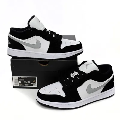 Air Jordan 1 Retro Low 'Black White Grey'