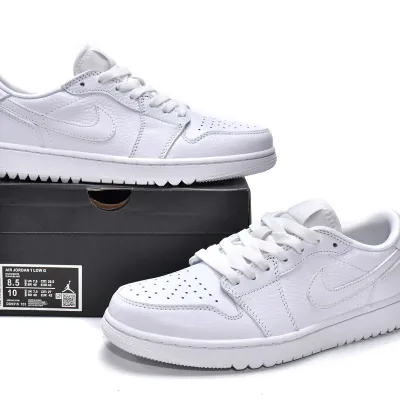 Air Jordan 1 Retro Low 'Golf Triple White'