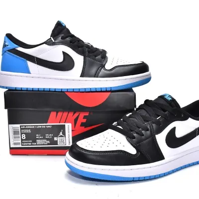 Air Jordan 1 Retro Low OG 'Black Dark Powder Blue'