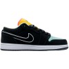 Air Jordan 1 Low 'Black Aurora Green Laser Orange'