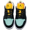 Air Jordan 1 Low 'Black Aurora Green Laser Orange'