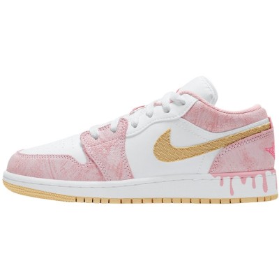 Air Jordan 1 Low 'Paint Drip' (GS)