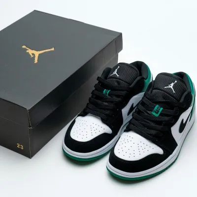 Air Jordan 1 Low 'White Black Mystic Green'