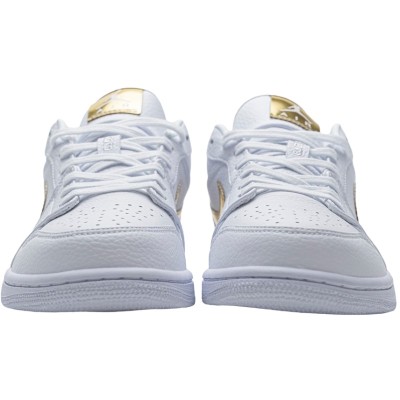 Air Jordan 1 Low 'White Metallic Gold' (Women's)