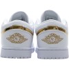 Air Jordan 1 Low 'White Metallic Gold' (Women's)