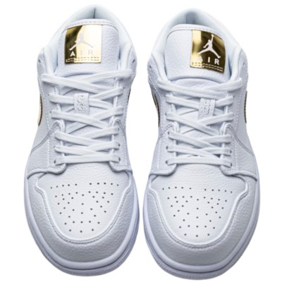 Air Jordan 1 Low 'White Metallic Gold' (Women's)
