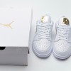 Air Jordan 1 Low 'White Metallic Gold' (Women's)