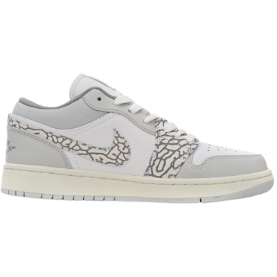 Air Jordan 1 Low PRM 'Smoke Grey Elephant'