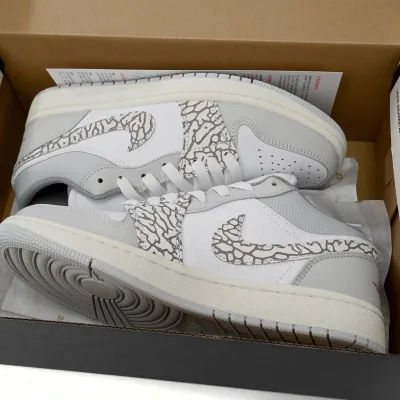 Air Jordan 1 Low PRM 'Smoke Grey Elephant'