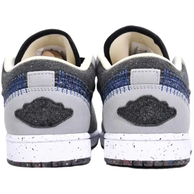 Air Jordan 1 Low SE 'Crater Black Grey'