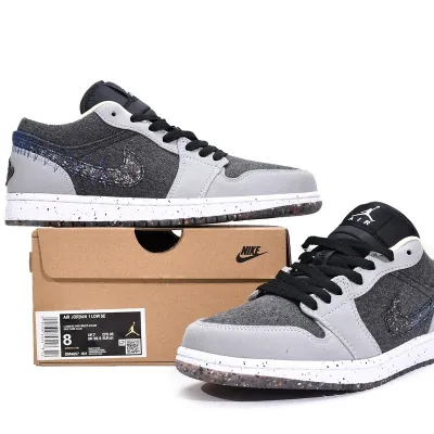 Air Jordan 1 Low SE 'Crater Black Grey'