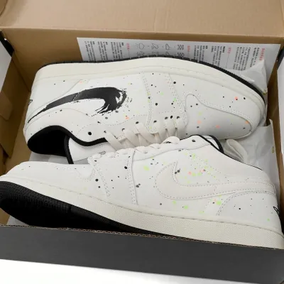 Air Jordan 1 Low SE 'Paint Splatter' (GS)