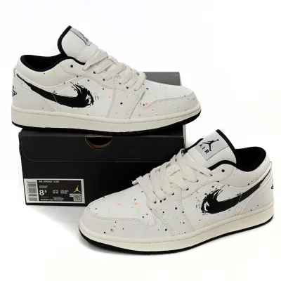 Air Jordan 1 Low SE 'Paint Splatter' (GS)