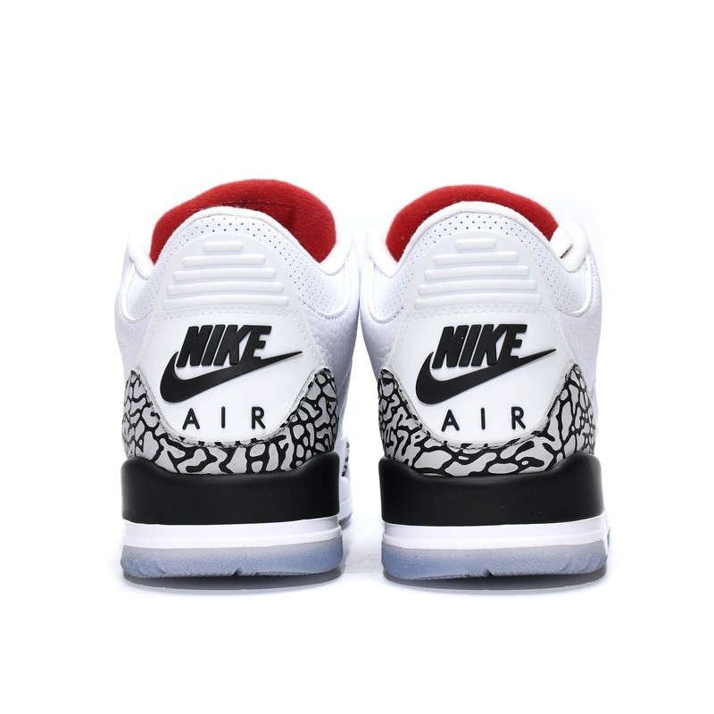 Air Jordan 3 Retro 'Free Throw Line White Cement'