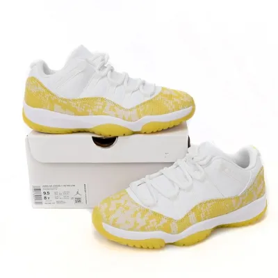 Air Jordan 11 Retro Low 'Yellow Snakeskin' (Women's)