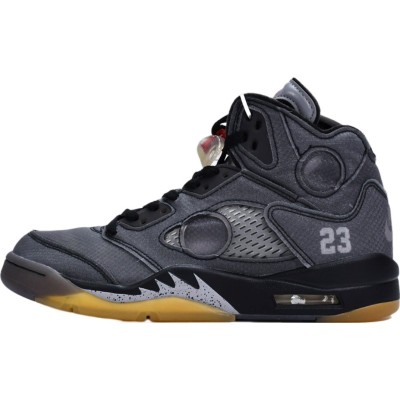 OFF-White x Air Jordan 5 Retro 'Muslin'