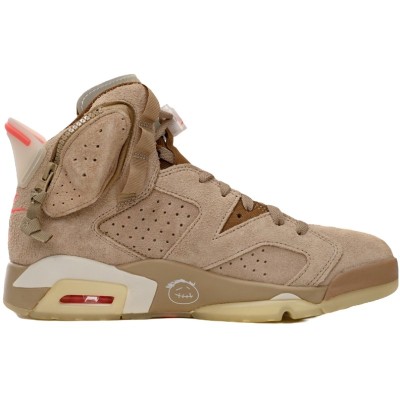 Travis Scott x Air Jordan 6 Retro 'British Khaki'