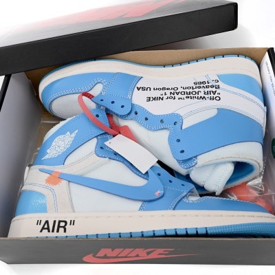Off-White x Air Jordan 1 'UNC'