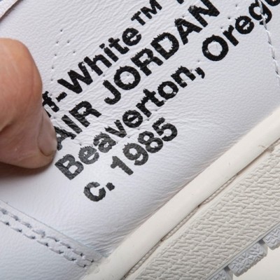 Off-White x Air Jordan 1 'White'