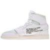 Off-White x Air Jordan 1 'White'