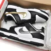 Nike Dunk Low 'Black White Metallic'