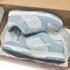 Nike Dunk Low 'Clear Blue Swoosh'