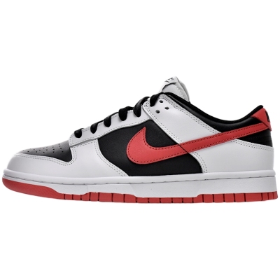 Nike Dunk Low Retro 'White Black University Red'