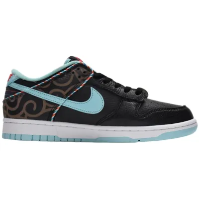 Nike Dunk Low SE 'Barber Shop Black'