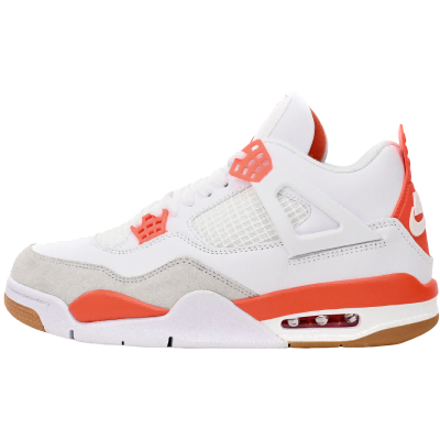 Air Jordan 4 White Orange