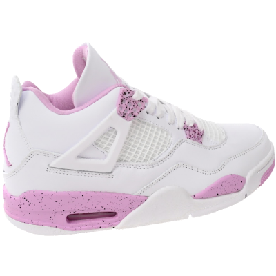 Air Jordan 4 White Pink