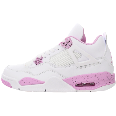 Air Jordan 4 White Pink