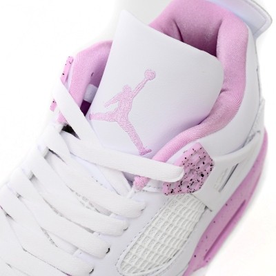 Air Jordan 4 White Pink