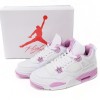 Air Jordan 4 White Pink