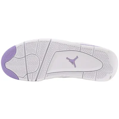 Air Jordan 4 White Purple