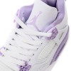 Air Jordan 4 White Purple