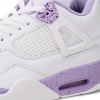 Air Jordan 4 White Purple