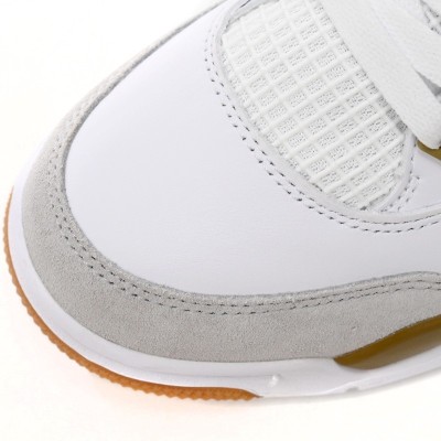 Nike SB x Air Jordan 4 White Brown 