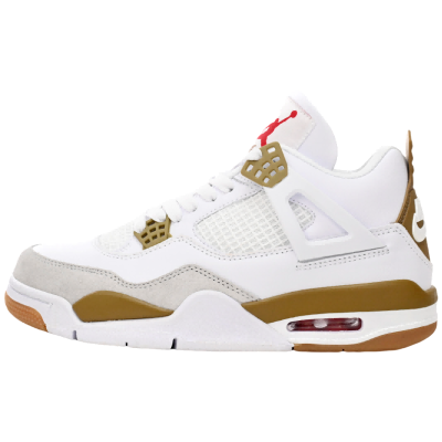 Nike SB x Air Jordan 4 White Brown 