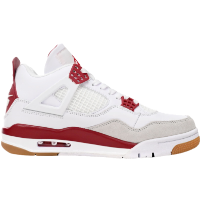 Nike SB x Air Jordan 4 White Red