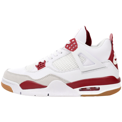 Nike SB x Air Jordan 4 White Red